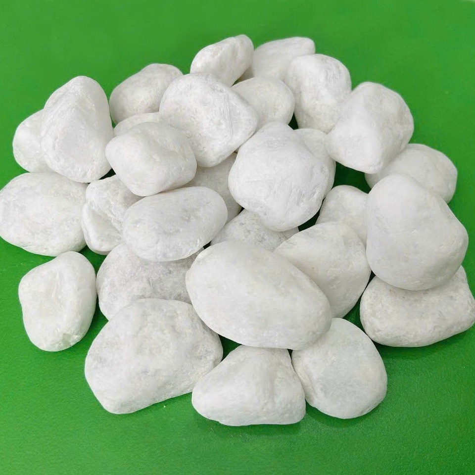Sỏi trắng quay size 2-3cm- bao12kg