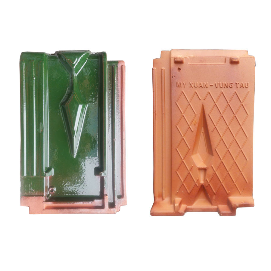 Ngói 22 tráng men xanh Mỹ Xuân