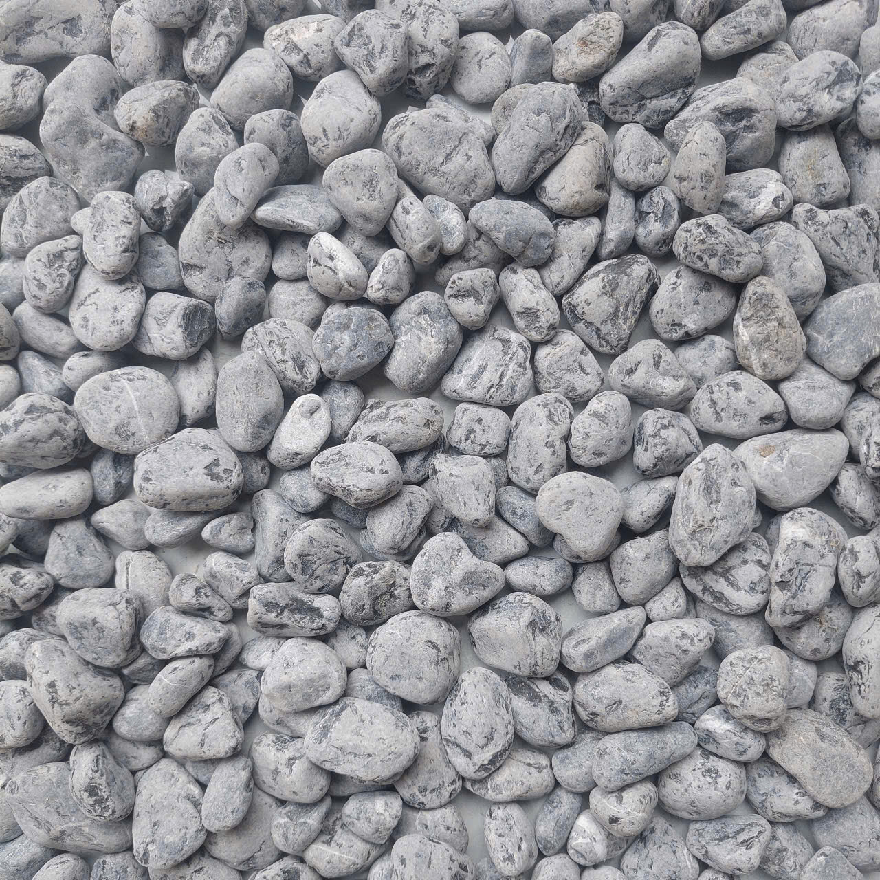 Sỏi đen tự nhiên quay-bao 12kg