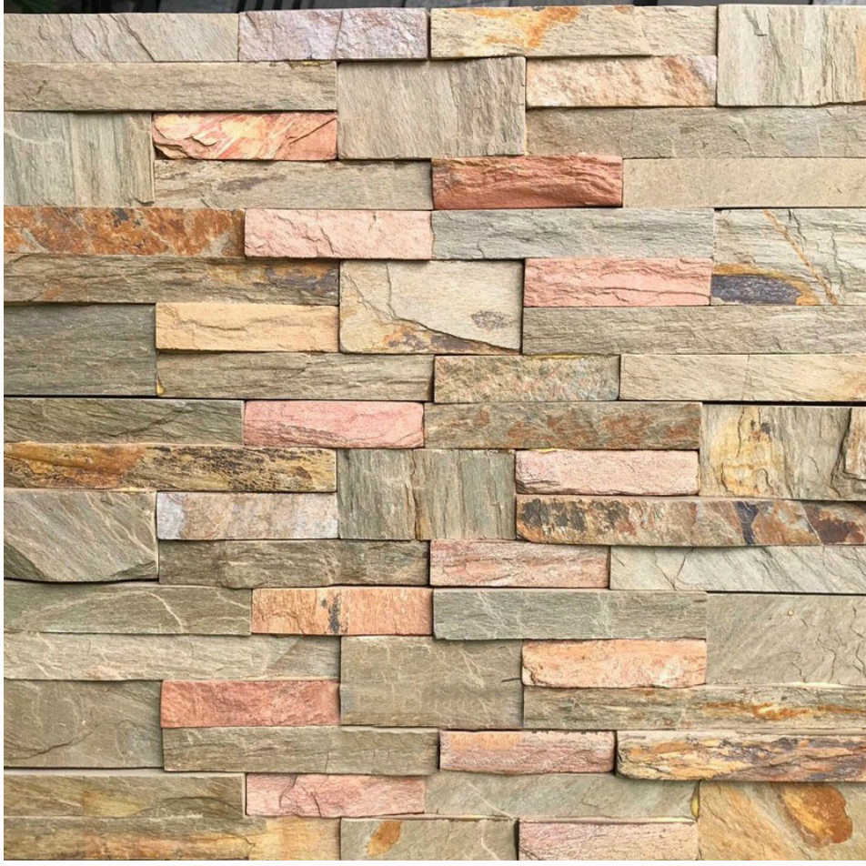 Đá ghép vàng Đà Nẵng 10x50cm